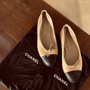 CHANEL flats VINTAGE used